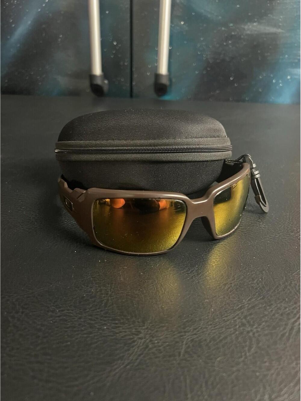 Oakley Oil Drum Brown Smoke Bronze Polarized Sunglasses USA with Case NO LENS
